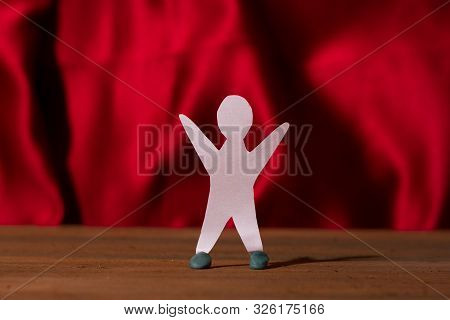 Speaker Standing In Front Of Many People