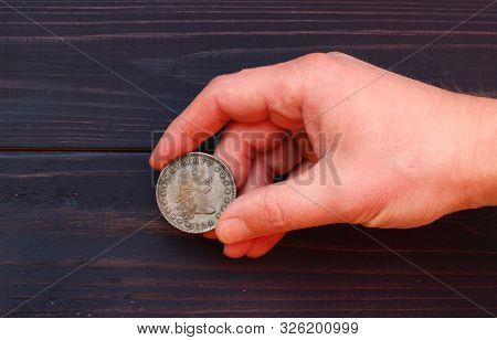 The First American Dollar 1794 In The Hand Copy