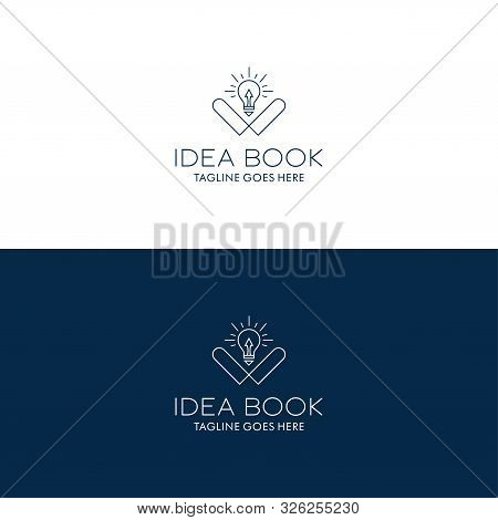 Idea Book Logo For Your Best Company