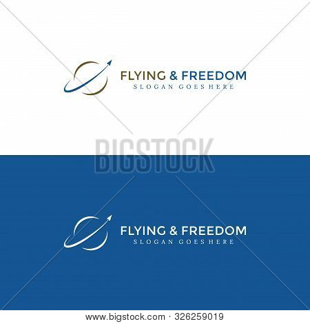 Flying & Freedom Business Logo For Your Company