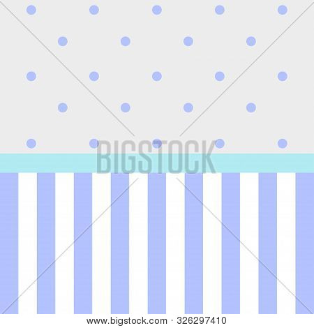 Background Of Dots And Lines. Wallpaper For Childrens Room