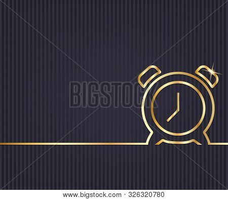 Single Continuous One Line Art Background Illustration.