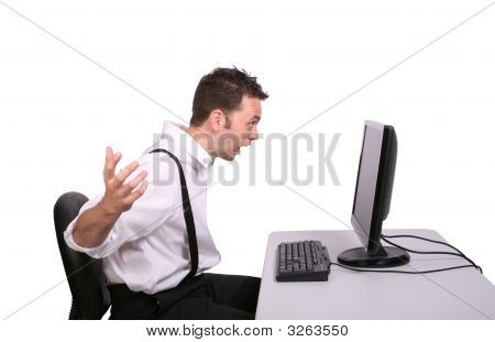 Overrasket over Computer arbejdstager