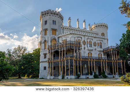 Czech Republic Castle Hluboka Nad Vltavou