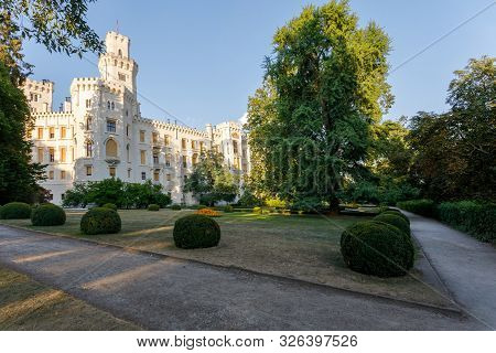 Czech Republic Castle Hluboka Nad Vltavou