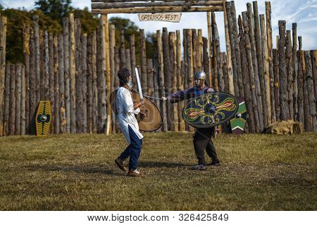 04- October-2019 Ordessos Fest Historical Reconstruction Festival, Mioveni, Arges, Romania, First Ed
