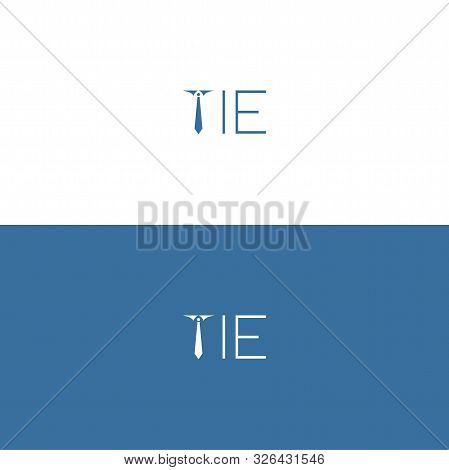 Minimalist Tie Logo For Your Best Company