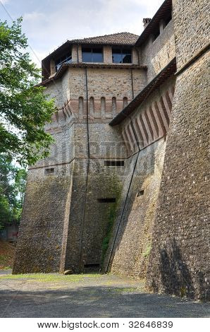 Sari linna. Emilia-Romagna. Italia.
