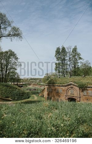 Defensive Fort Of World War I. Gerhard's Fort In Swinoujscie, Poland