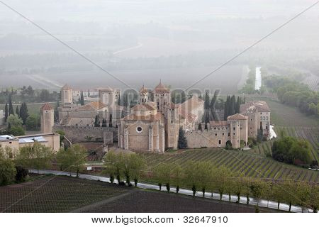 Kloster i Katalonien, Spanien