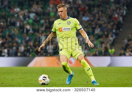 Krasnodar, Russia - October 3, 2019: Raul Garcia Of Getafe Cf In Action During The Uefa Europa Leagu