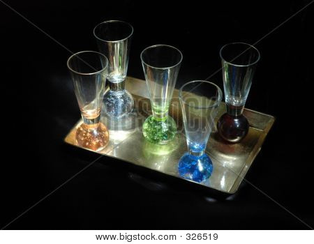 Lightpaintshotglasses