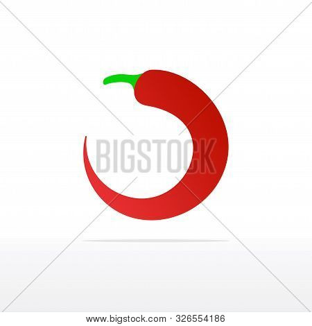 Modern Chili Logo Designs Template, Hot Chili Logo Designs Concept - Vector