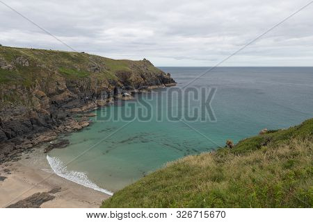 View Of Housel Cove At The Lizard In Cornwall