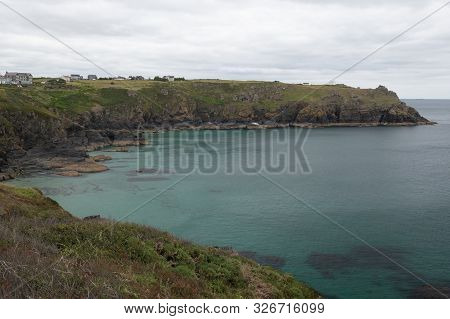 View Of The Scenery At The Lizard In Cornwall