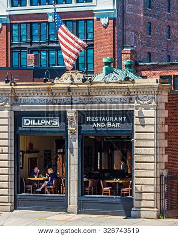 Boston, Massachusetts - July 9, 2017: Boston Is One Of The Oldest Cities In The States And Is Rich I