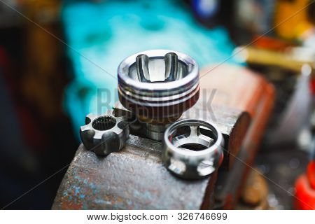ATV constant-velocity CV joint repair in old garage