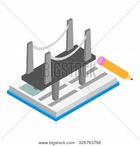 Architecture Icon. Isometric Illustration Of Architecture Icon Vector Icon For Web