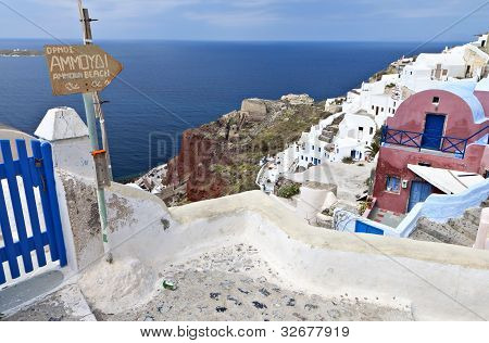 サントリーニ島ギリシャの島で