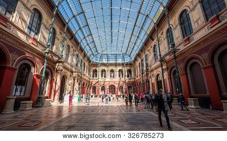 Interiors Of Ecole Des Beaux Arts, Paris, France