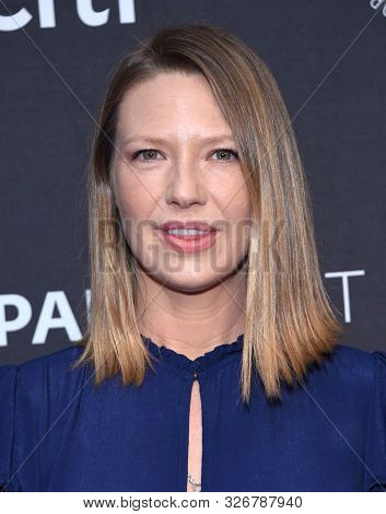 LOS ANGELES - SEP 15:  Anna Torv arrives for PaleyFest Fall TV Previews - Mindhunter on September 15, 2019 in Beverly Hills, CA                