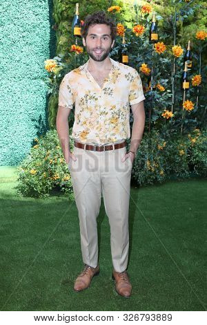 LOS ANGELES - OCT 3:  Jake Borelli at the 10th Annual Veuve Clicquot Polo Classic Los Angeles at the Will Rogers State Park on October 3, 2019 in Pacific Palisades, CA