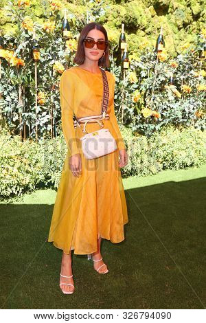 LOS ANGELES - OCT 3:  Camila Coelho at the 10th Annual Veuve Clicquot Polo Classic Los Angeles at the Will Rogers State Park on October 3, 2019 in Pacific Palisades, CA