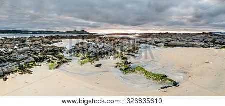 Narin Strand Is A Beautiful Large Blue Flag Beach In Portnoo, County Donegal - Ireland