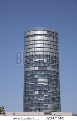 Cologne, Germany - May 29, 2011:   Koeln Triangle, Famous Building Near Cologne Messe-deutz ( Cologn