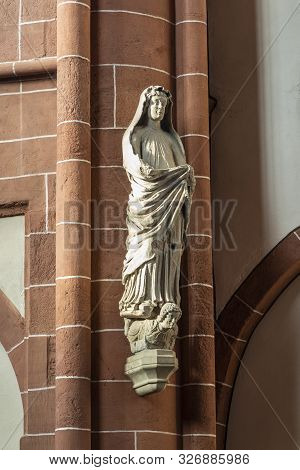 Wetzlar, Germany - July 18, 2018: Beautiful Decoration And Hall In The Dome In Wetzlar, Germany. Wet
