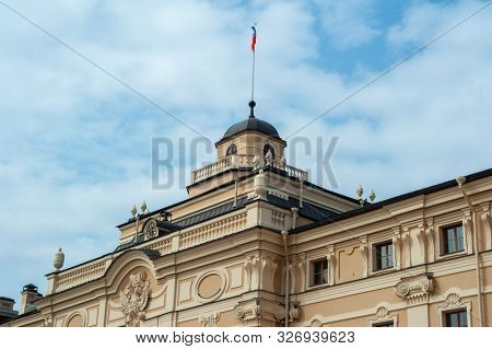 Konstantinovsky Palace (The Federal Palace of Congresses). Strelna. St. Petersburg. Russia.