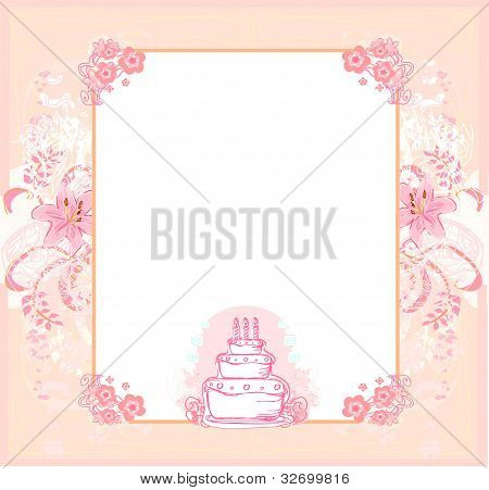 Carte de joyeux anniversaire