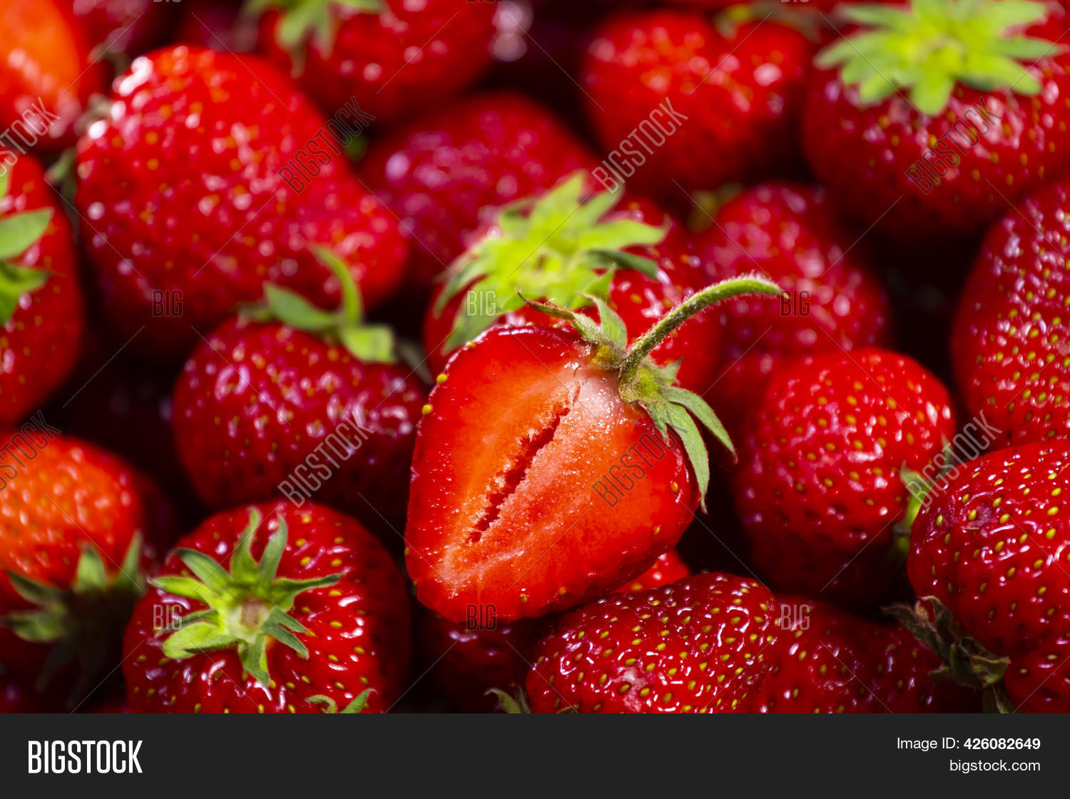 Strawberry Raw Image & Photo (Free Trial) | Bigstock