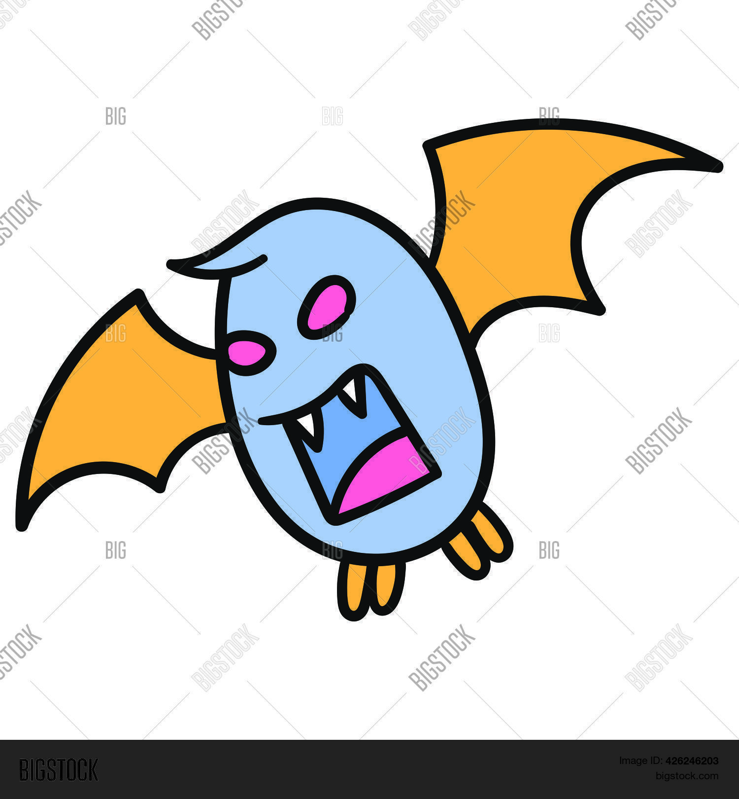 Fierce Bat Faced Vector & Photo (Free Trial) Bigstock