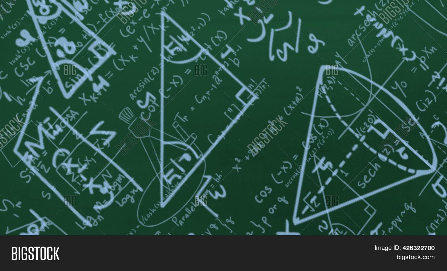 Big Blue Math Image Blue Image & Photo (Free Trial) | Bigstock