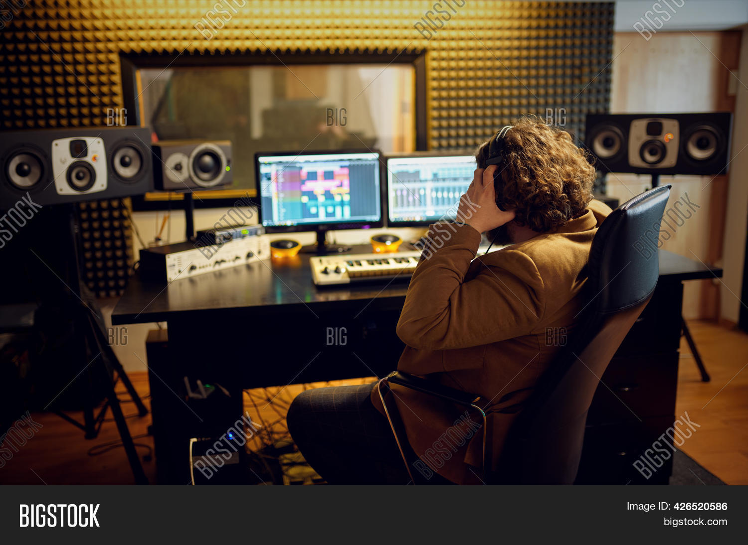 Male Sound Engineer Image & Photo (Free Trial) Bigstock