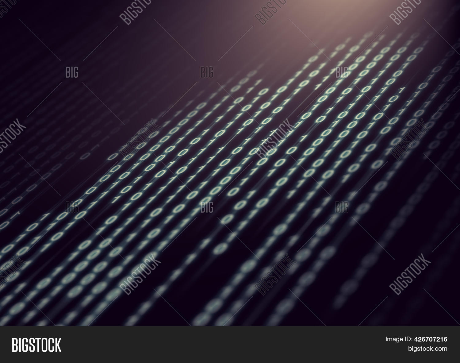 Matrix Binary Language Image & Photo (Free Trial) | Bigstock
