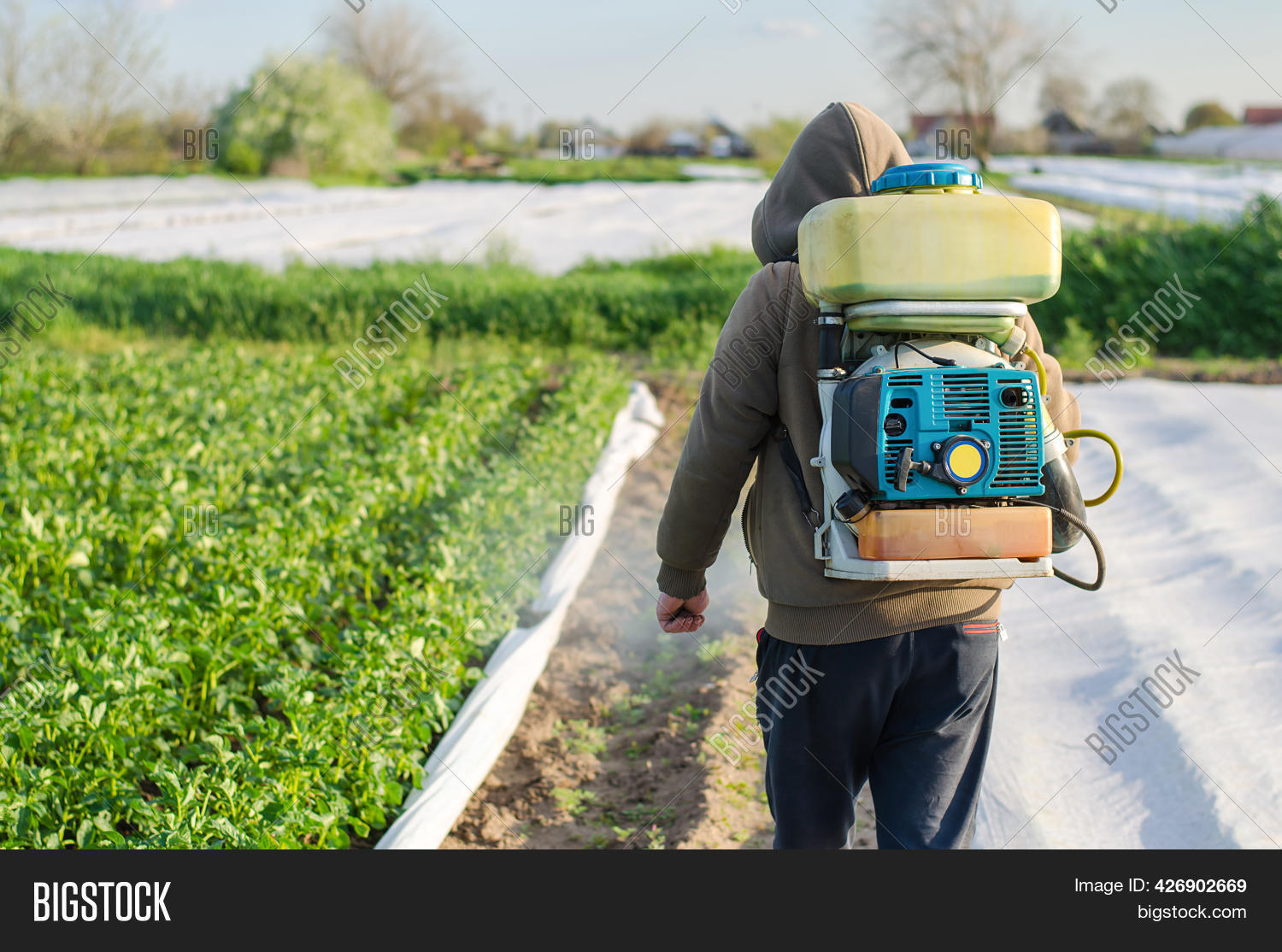 Farmer Mist Fogger Image & Photo (Free Trial) Bigstock