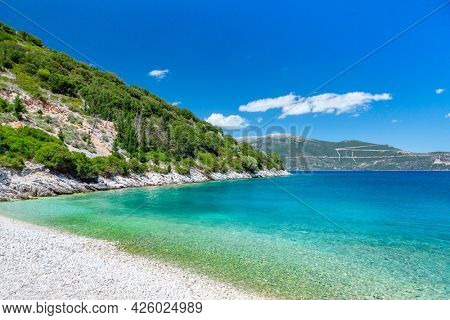 Coast of Kefalonia island, Greece