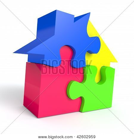 Jigsaw hus