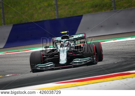 Spielberg, Austria. 2 July 2021.  Sebastian Vettel Of Aston Martin   On Track During Free Practice O