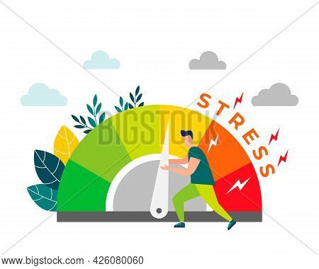 Relieve Stress. Stress Levels Are Reduced Through The Concept Of Problem Solving. Tired Of Frustrati