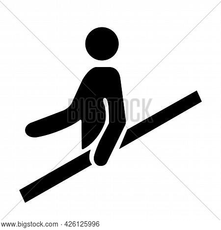 Ppe Icon.use Handrail Symbol Sign Isolate On White Background,vector Illustration Eps.10