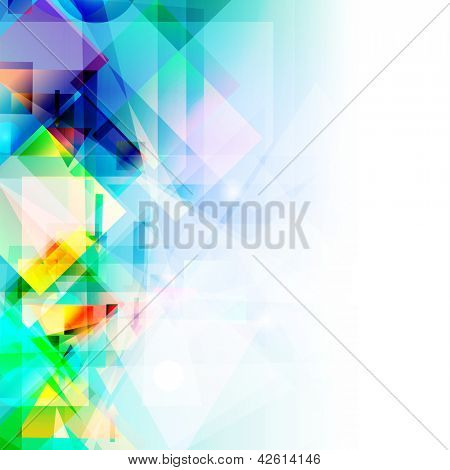Glänzende bunte Welle Hintergrund.