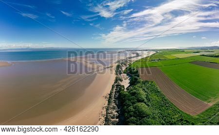 Powillimount beach coastline in Dumfries and Galloway, South West Scotland