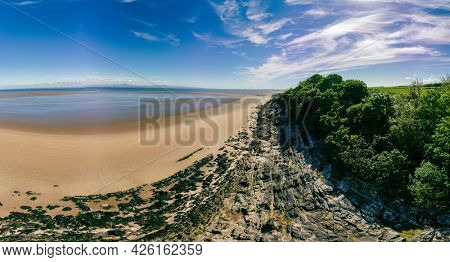 Powillimount beach coastline in Dumfries and Galloway, South West Scotland