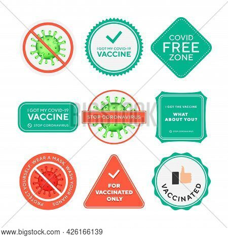 Antiviral Antibacterial Coronavirus Formula Vector Icons. Coronavirus 2019 Ncov, Covid 19 Ncp Virus 