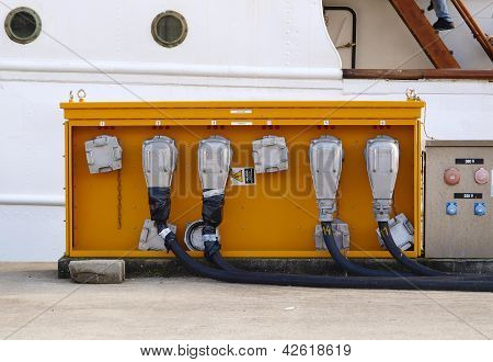 Boîte de l'électricité