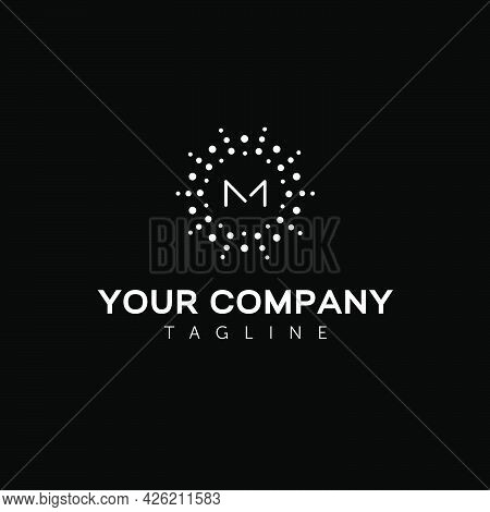The Initials M Logo Is Simple And Modern#1
