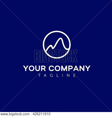 The Initials M Logo Is Simple And Modern#6